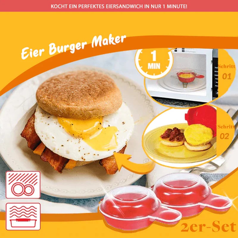 🎁 Mini Egg Burger Cooker