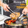 (🔥2023 New Year Sale-49% OFF) Stainless Steel Grill Tongs