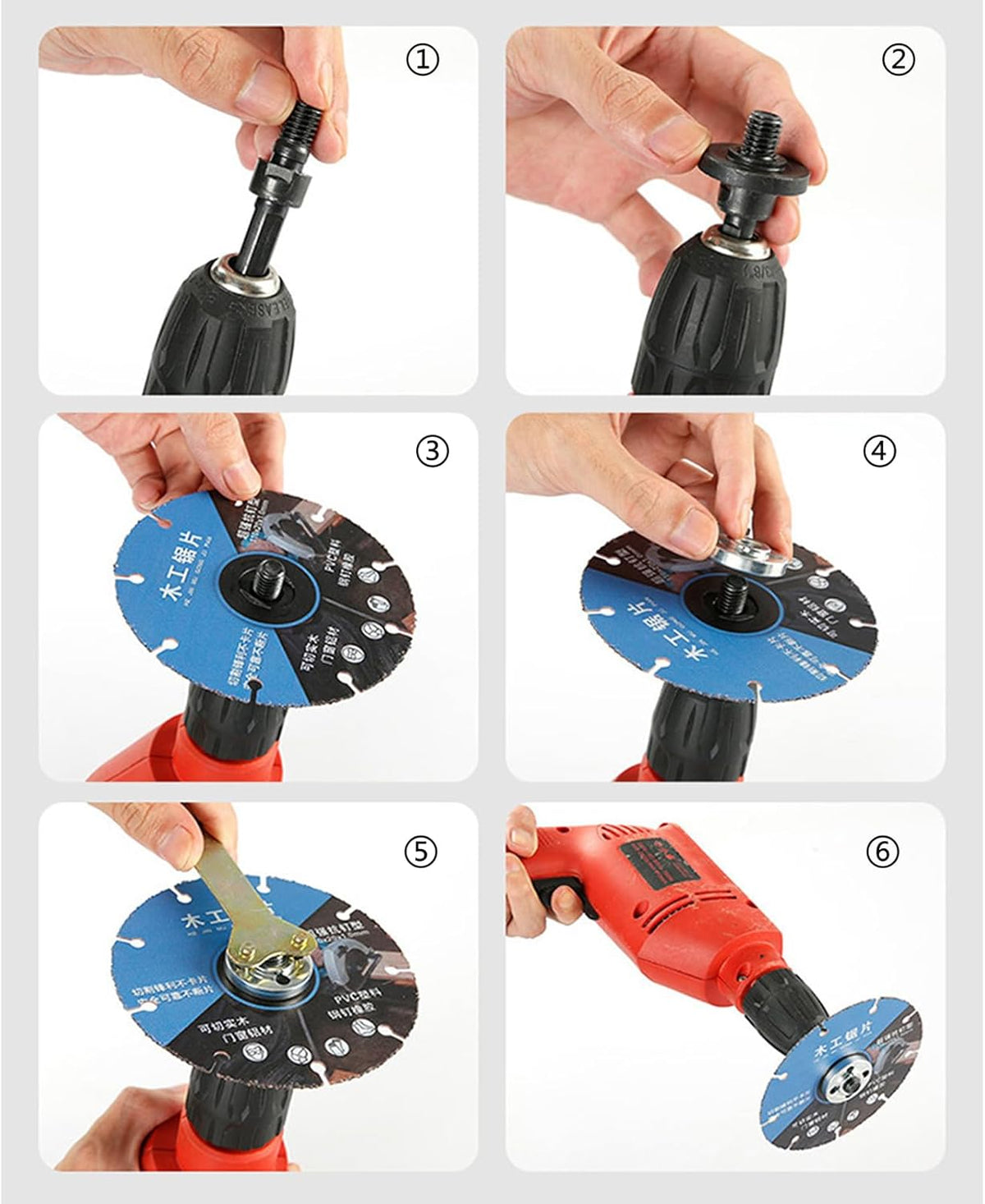 Drill to Angle Grinder Adapter