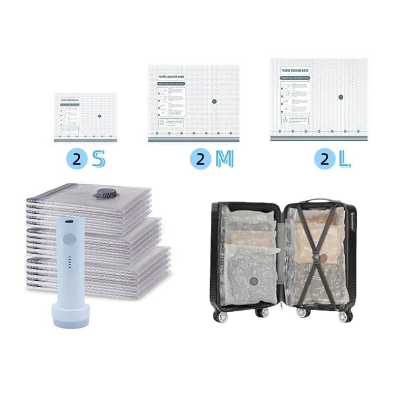 Vacuum Travel Compression Bags