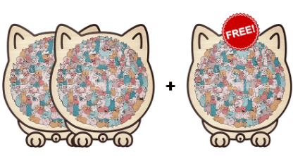🎁 Christmas Sale 49% off 🎅 135-piece wooden puzzle in the shape of a cat in Morandi colors🐱
