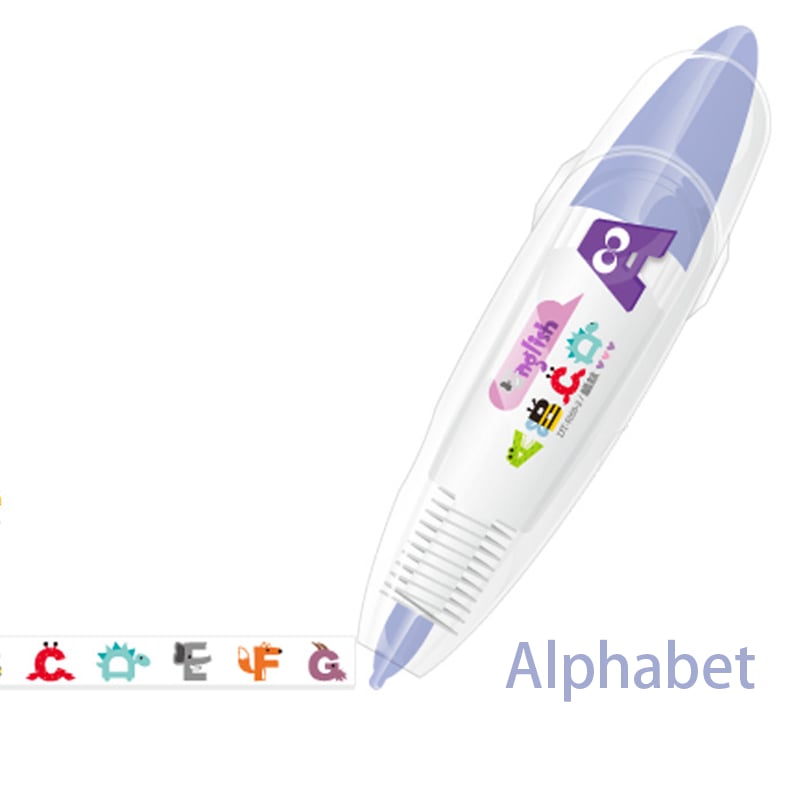 DIY Cute Animals Press Type Decorative Pen