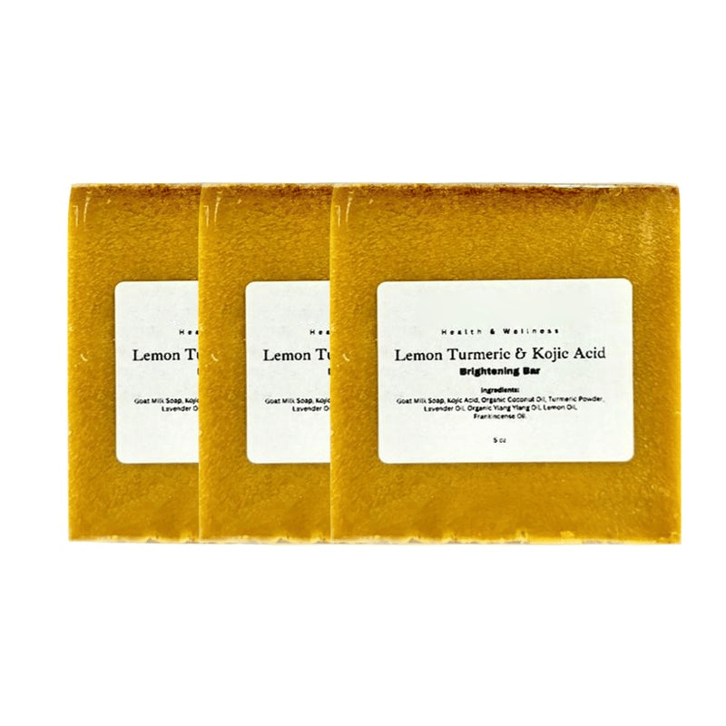 Lemon Turmeric Kojic Acid Brightening Soap