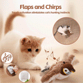 🔥🐾Interactive Chirping Bird Cat Toy