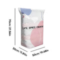 Thickened Stereoscopic No-Pump Vacuum Compression Bag