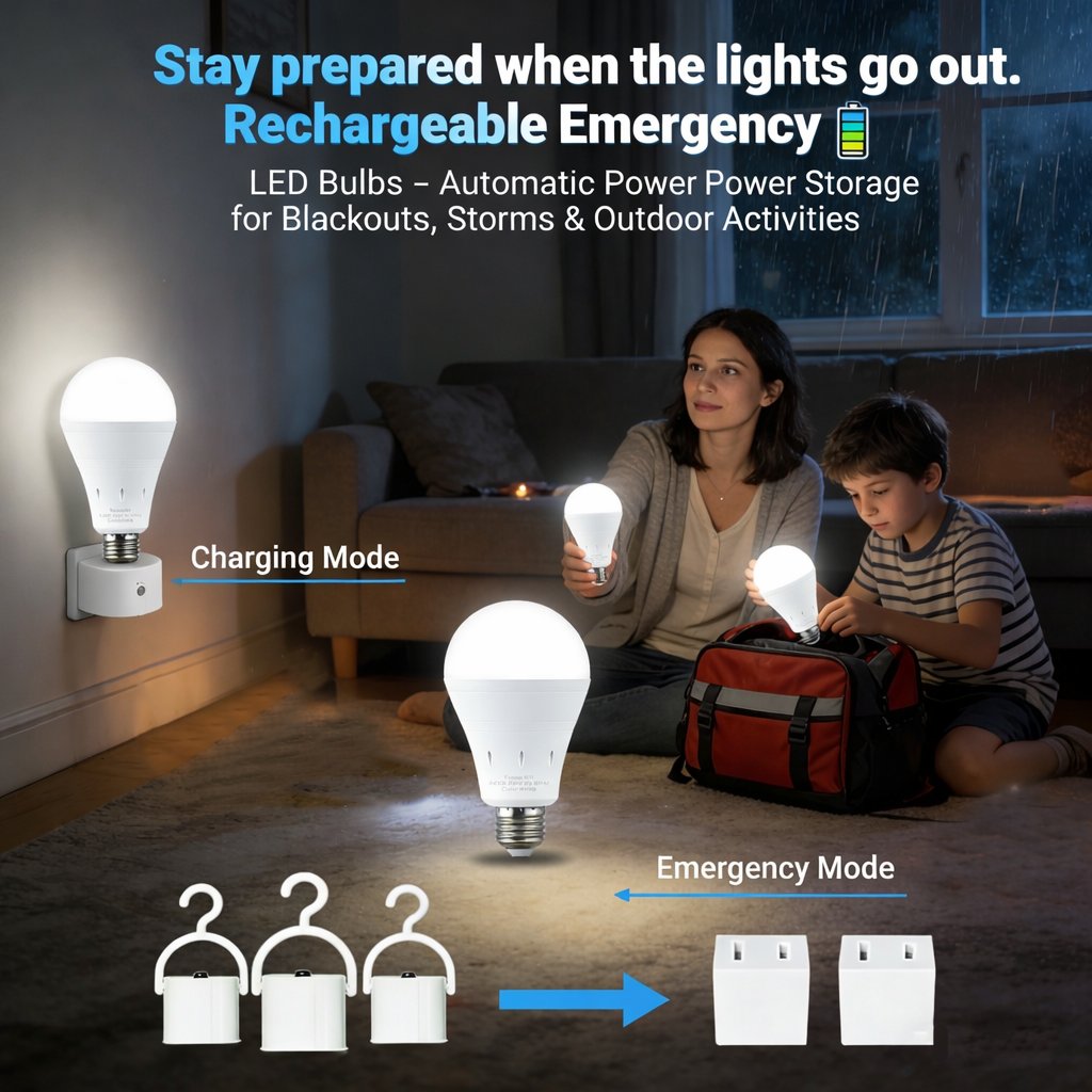 💡HOT SALE Rechargeable Emergency Light Bulbs 💡