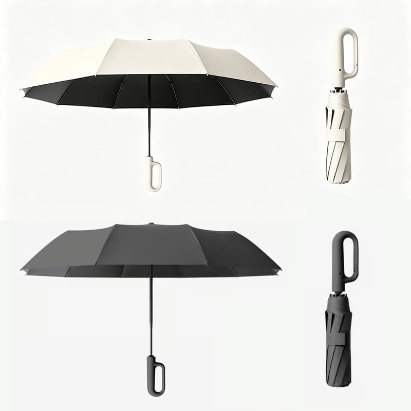 Creative Ring Buckle Windproof Reinforced Umbrella