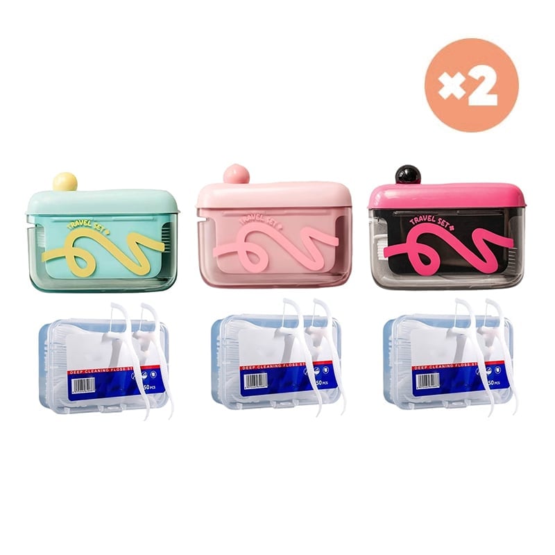 automatic pop up dental floss box