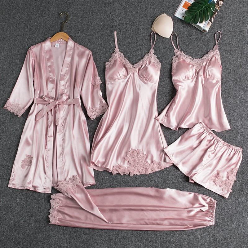 5 PIECES NIGHT DRESS |
