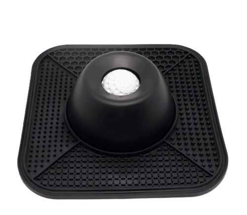 2-in-1 Pet Lick Mat with Rolling Ball