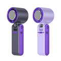 Ice Fan Portable Handheld High Speed Fan Foldable