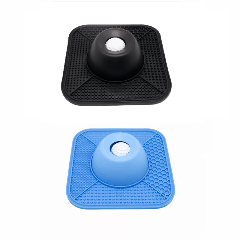 2-in-1 Pet Lick Mat with Rolling Ball