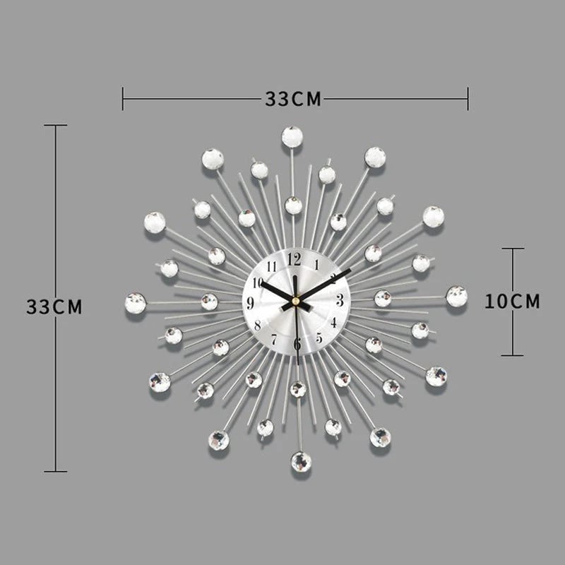 Creative Wall Clock for Living Room Decoration