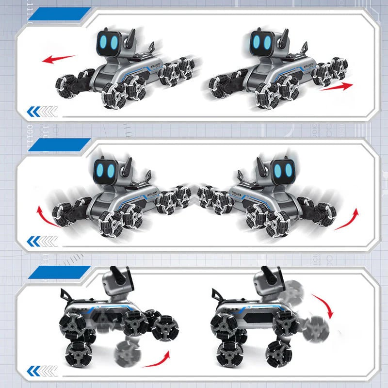 Gesture Sensing Stunt Robot Dog Car Toys