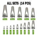 Reusable Caulking Nozzle Applicator Finishing Tool