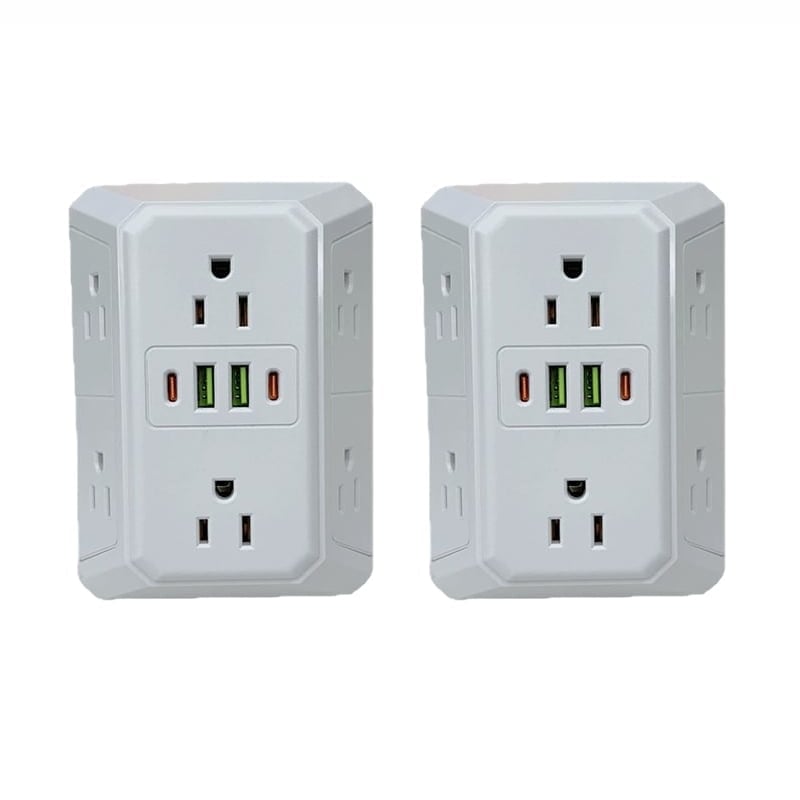 🔌Multi Plug 6-Outlet Extender