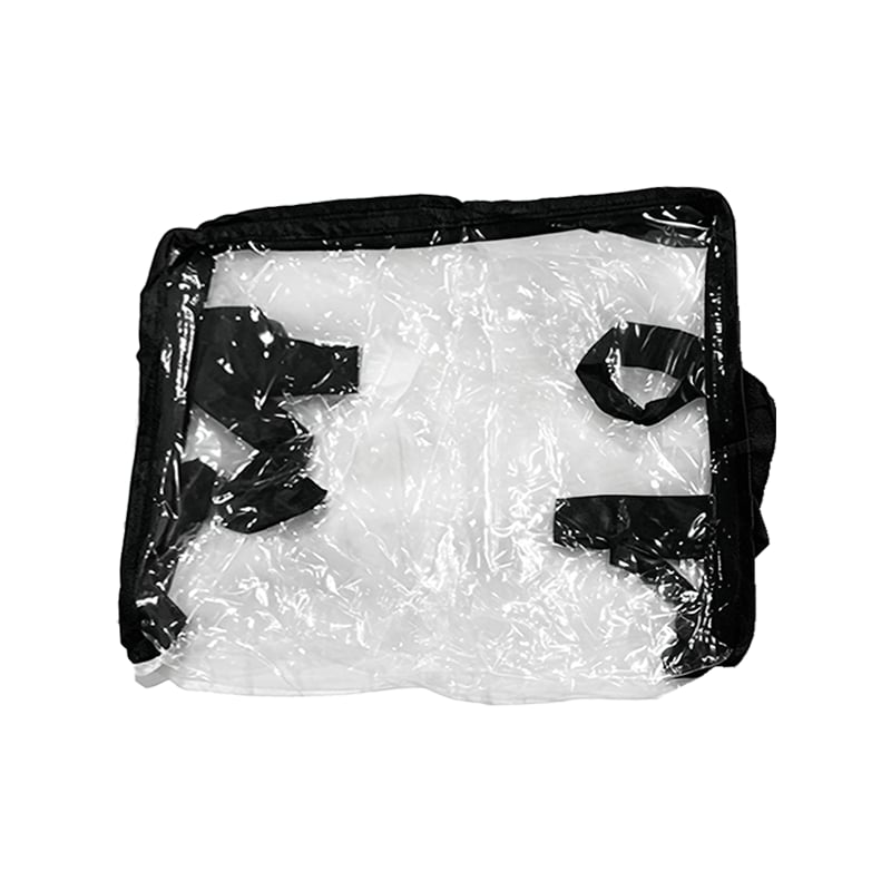 Large Clear Thick Plastic Storage Bag with a zipper