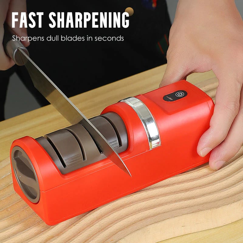 ✨🔥Automatic Kitchen Knife Sharpener🔪