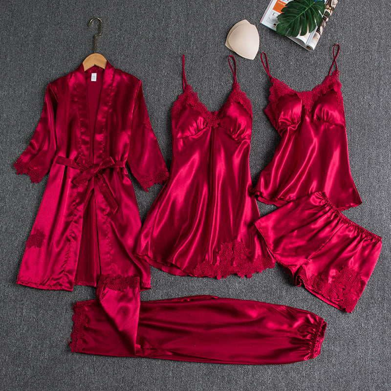 5 PIECES NIGHT DRESS |