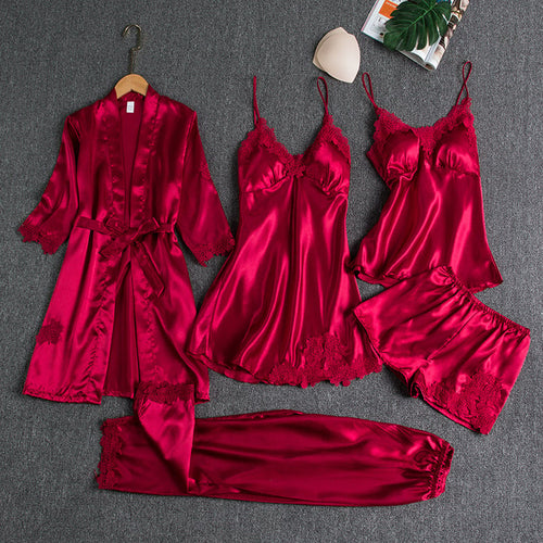 5 PIECES NIGHT DRESS |