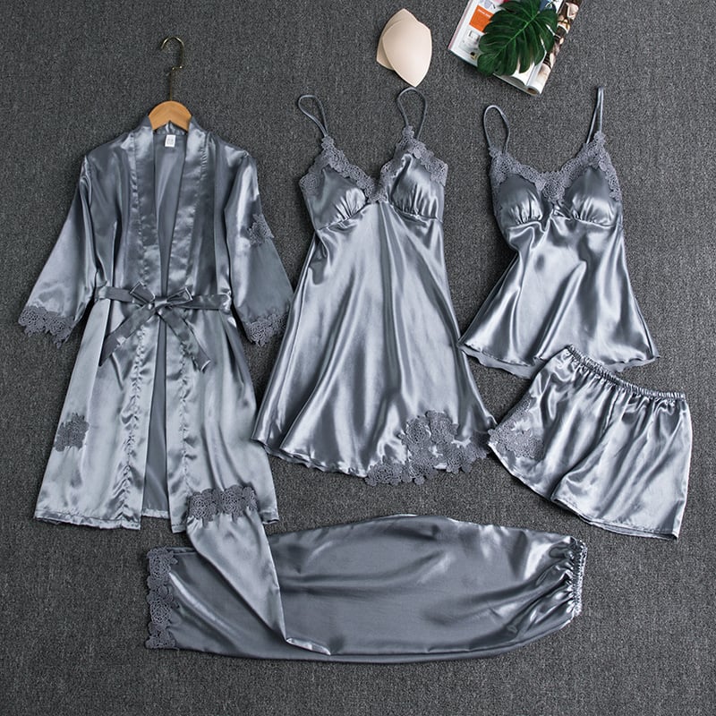 5 PIECES NIGHT DRESS |