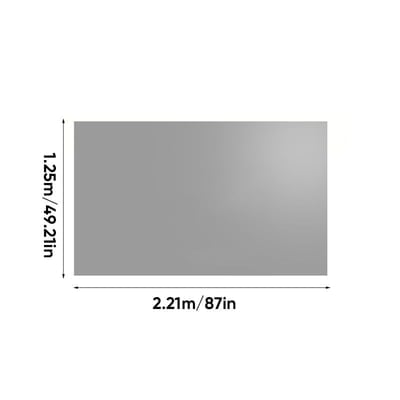 Metallic Anti-Light Projector Screen