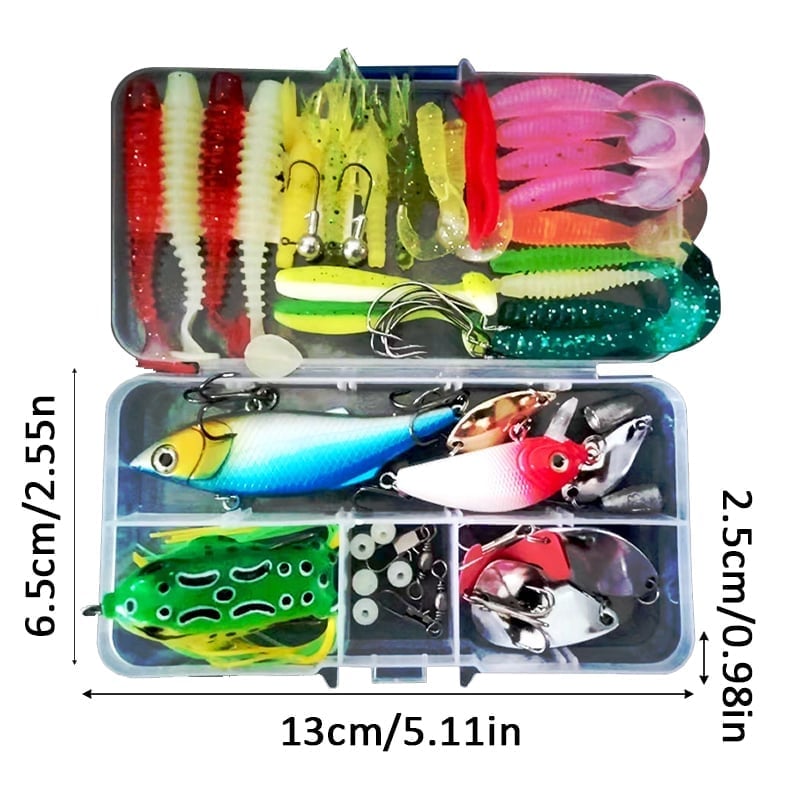 Lure Fishing Kit (Artificial Baits)