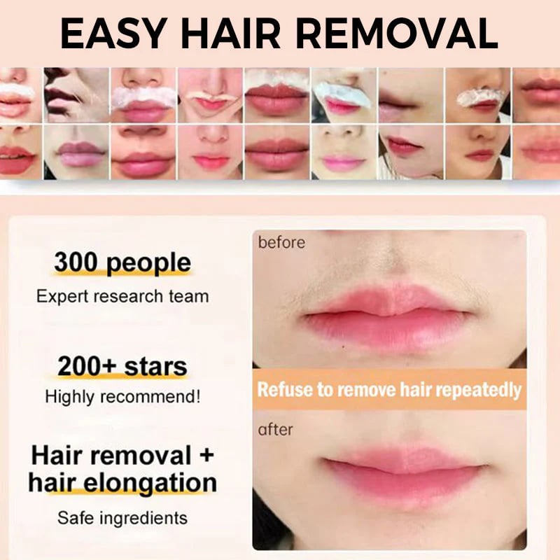 🔥Gentle and Painless Facial Hair Removal Cream