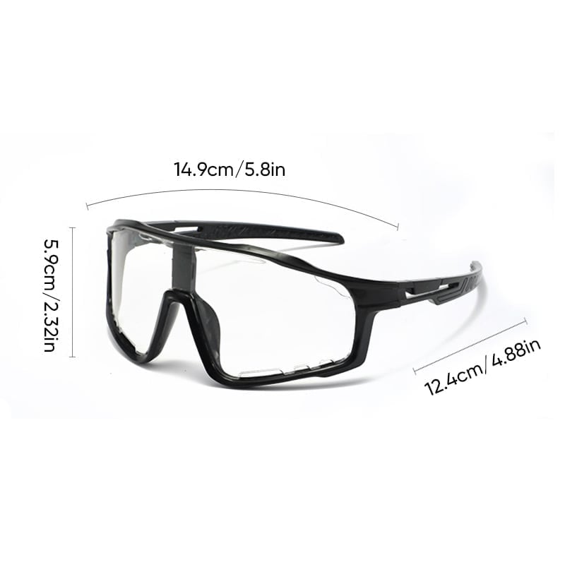 Photochromic UV Protection Sports Sunglasses