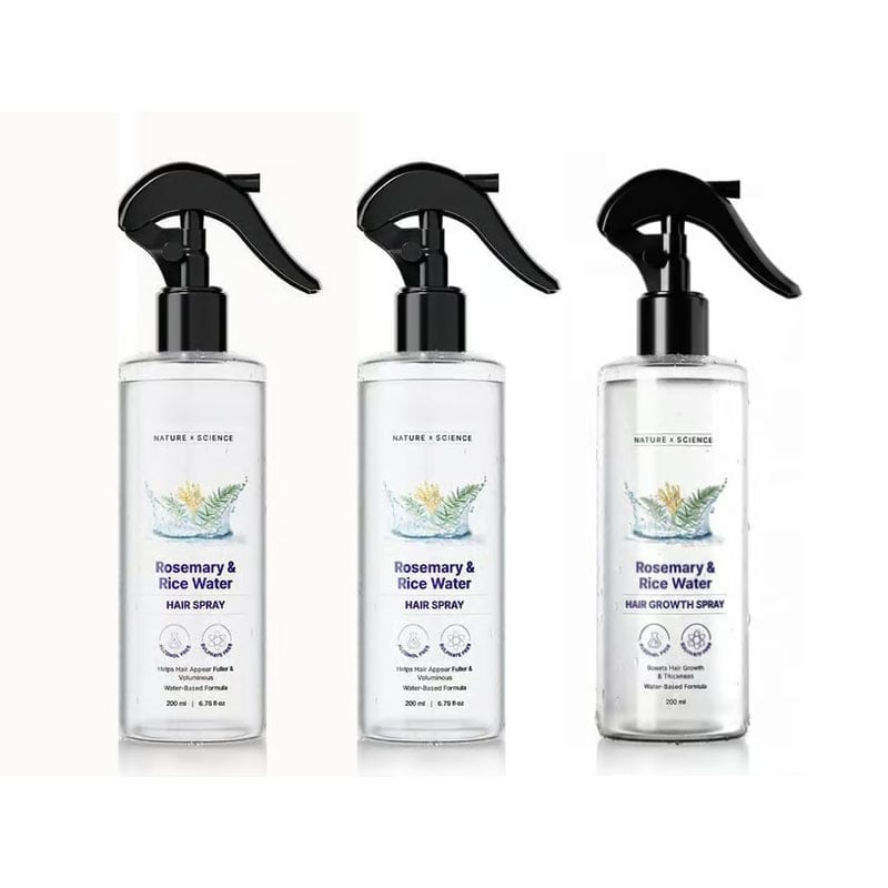 Rosemary & Rice Water Hair Growth Spray