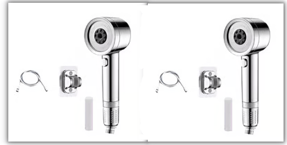 Filtered High-Pressure Shower Head Set