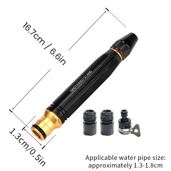 🍀Heavy Duty Adjustable Twist  Nozzle Jet Sweeper Nozzle