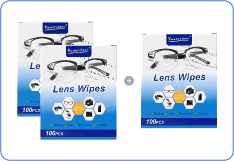 Anti-Fog Lens Wipes(100 Pcs)