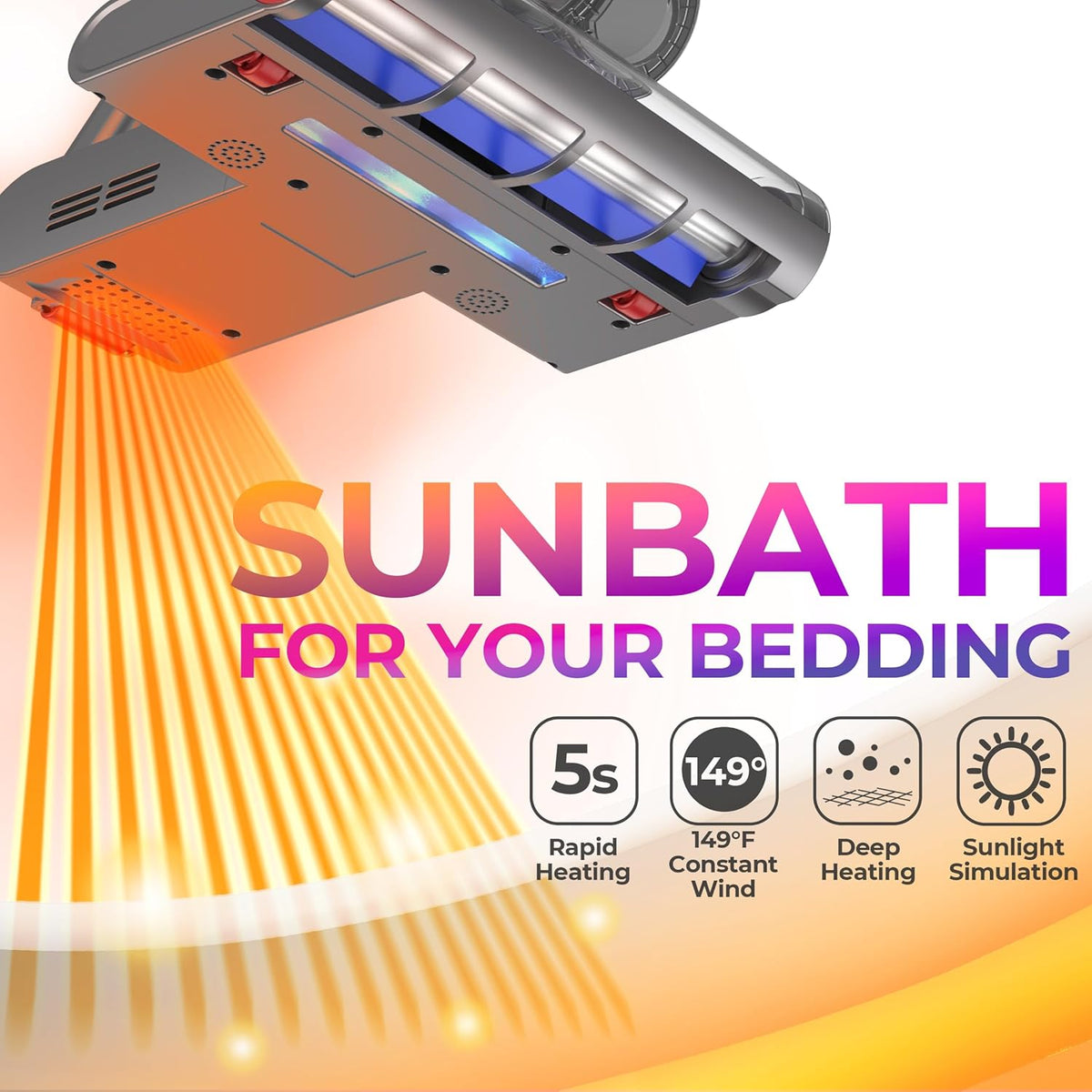 Powerful UV Bed Vacuum Cleaner