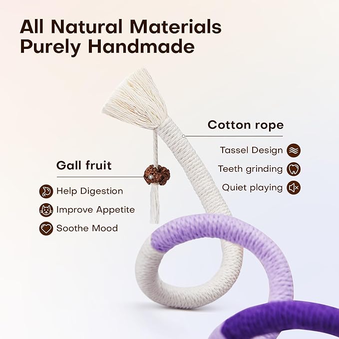 🔥😻 Chewing rope specially designed for cats