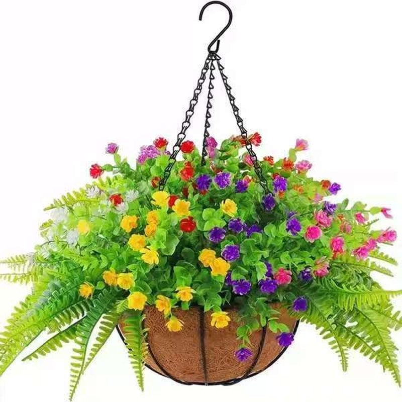 Artificial Hanging Flowers for Outdoors