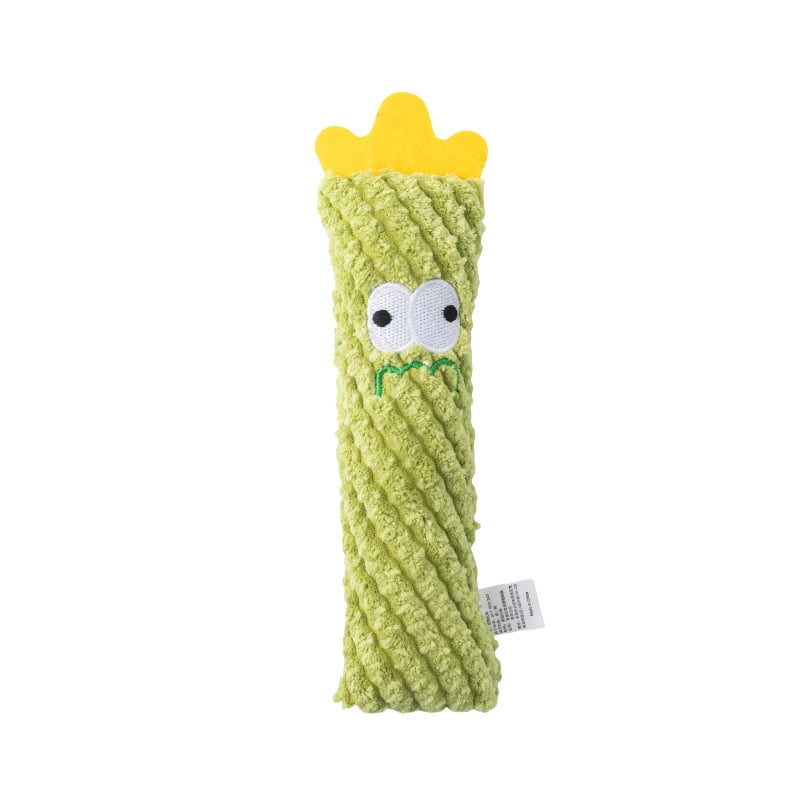 🔥5pcHandmade Soft Cactus Kitten Chew Toys with Natural Catnip