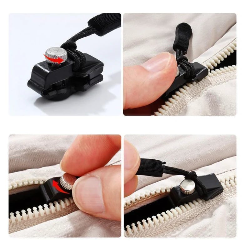 Easy Install Zipper Puller Repair Kit