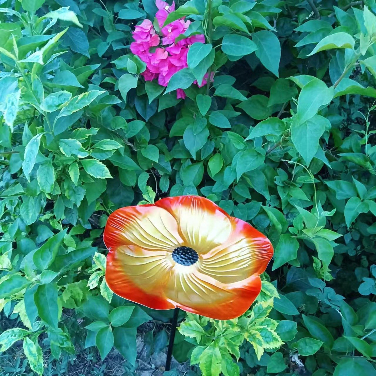 Attract Wild Birds Instantly – Durable 2-in-1 Flower Bird Bath for Every Outdoor Space