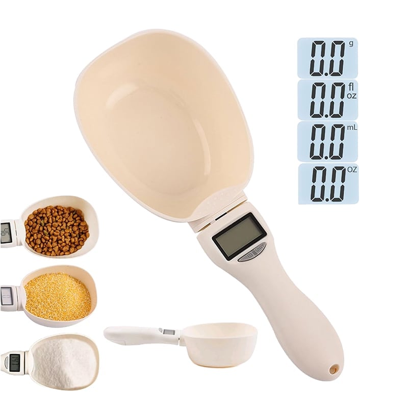 Digital Pet Food Measuring Scoop Feed Spoon