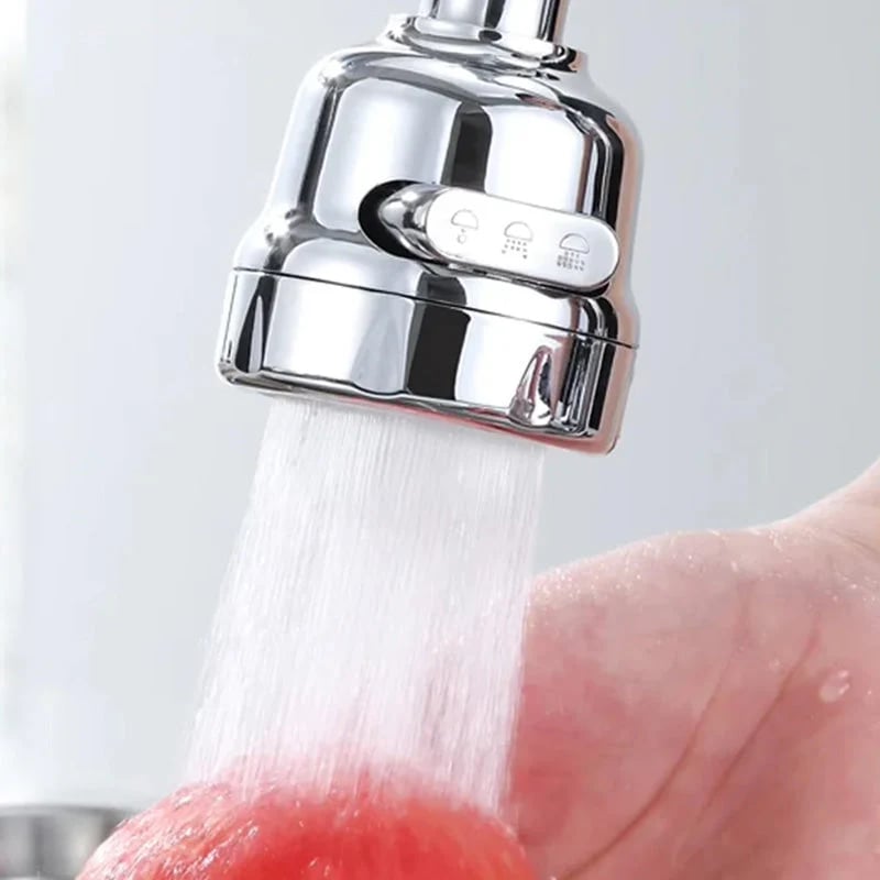 Kitchen Faucet with 360° Swivel Handheld Spray