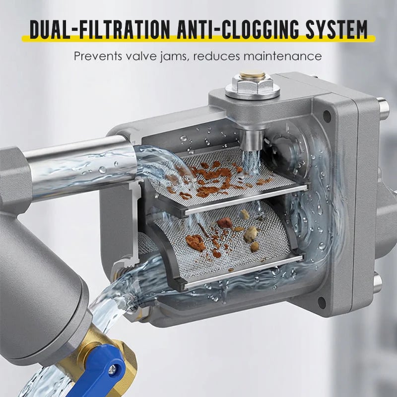 Zero Air Loss Automatic Drain Valve