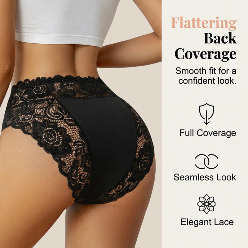 📢📢50% OFF !! ⏰Women's Soft Breathable Lace Briefs