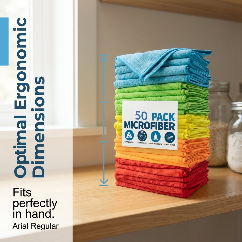 🏆Hot Sale⚡Bulk Pack Microfiber Towels