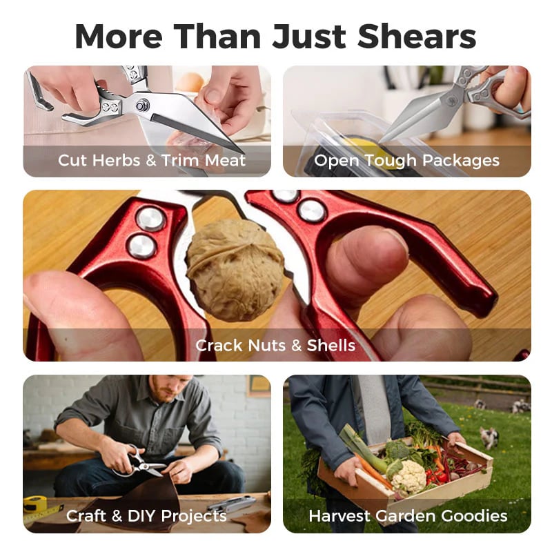 Multifunctional Heavy-Duty Kitchen Shears