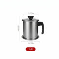 new stainless steel kitchen oil filter