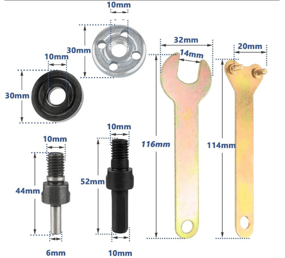 Drill to Angle Grinder Adapter
