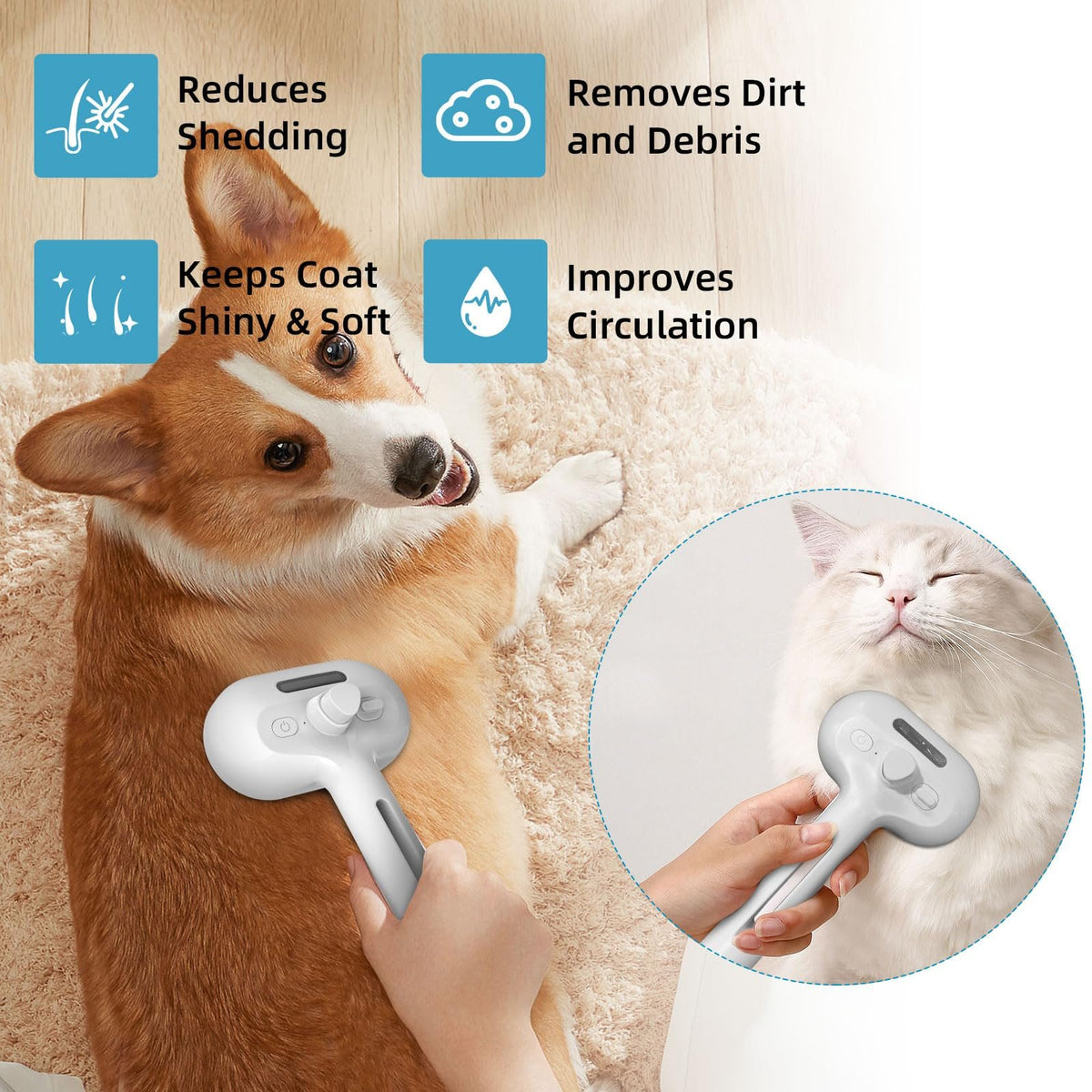 💥Pet Spray Hair Removal Comb🐶
