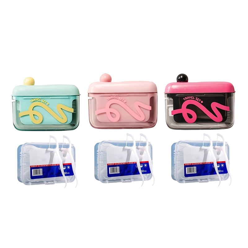 automatic pop up dental floss box