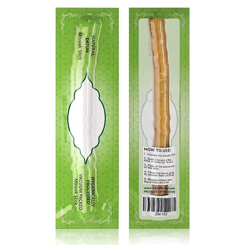 New Natural Miswak Toothbrush Sticks
